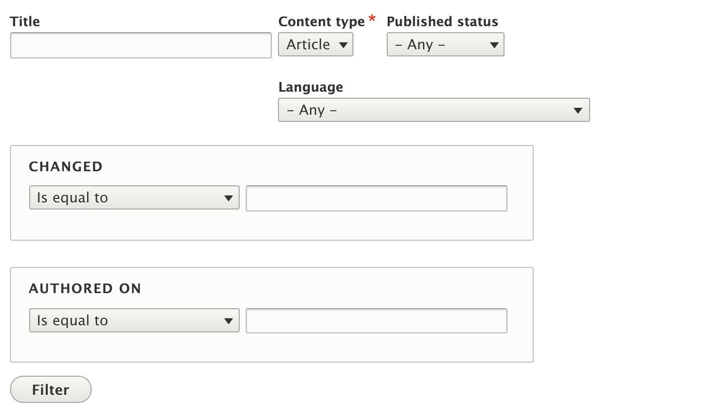 [PP-1] Make Views Exposed Filter Operator Labels Configurable [#3120627 ...