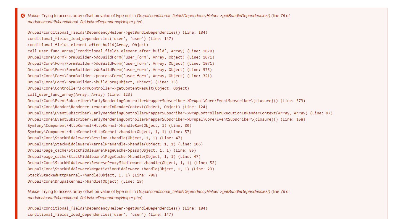 Offset array