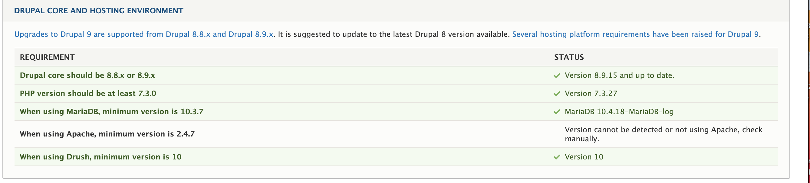 Fix Incorrect MariaDB Version Reports When Used In Drupal 8 [#3213533 ...