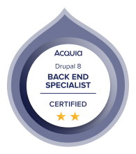 Acquia Certified Back End Specialist