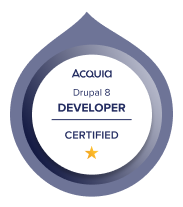 Drupal 8 Certified Developer