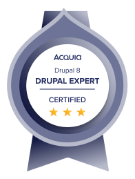 Triple Certified Drupal Expert