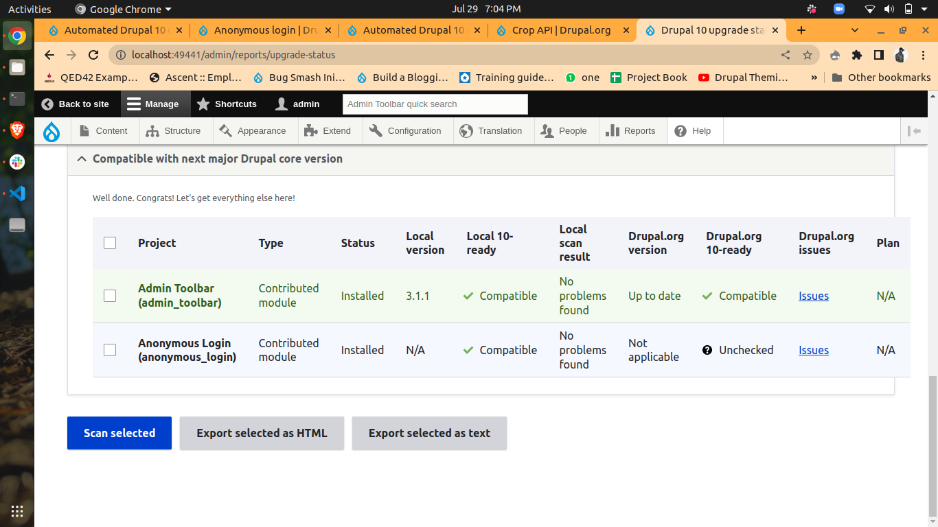 Automated Drupal 10 Compatibility Fixes [#3286075] | Drupal.org