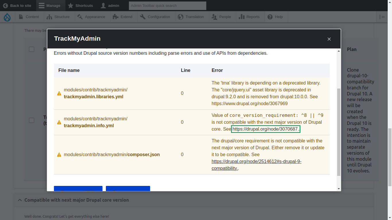 Automated Drupal 10 Compatibility Fixes [#3290120] | Drupal.org