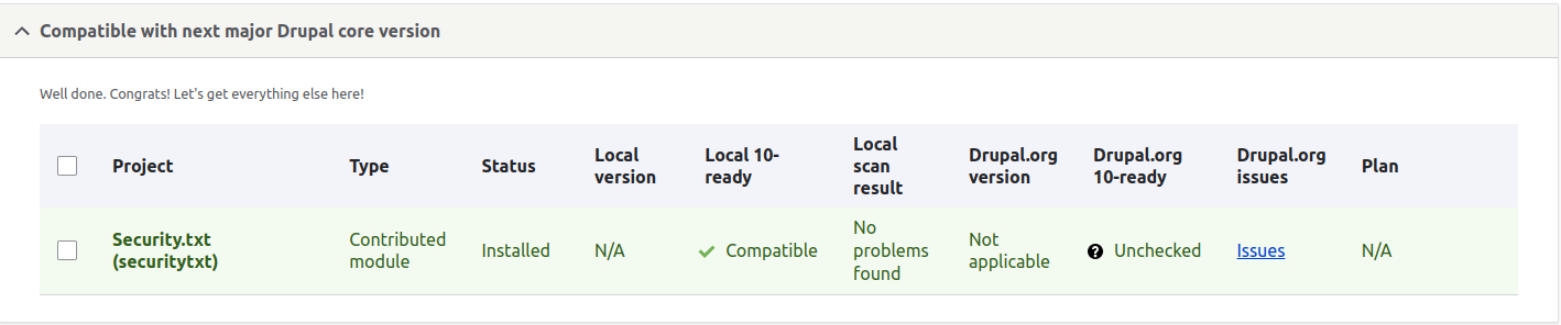 Automated Drupal 10 Compatibility Fixes [#3298024] | Drupal.org