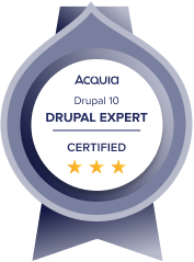 Triple Certified Drupal Expert Drupal 10