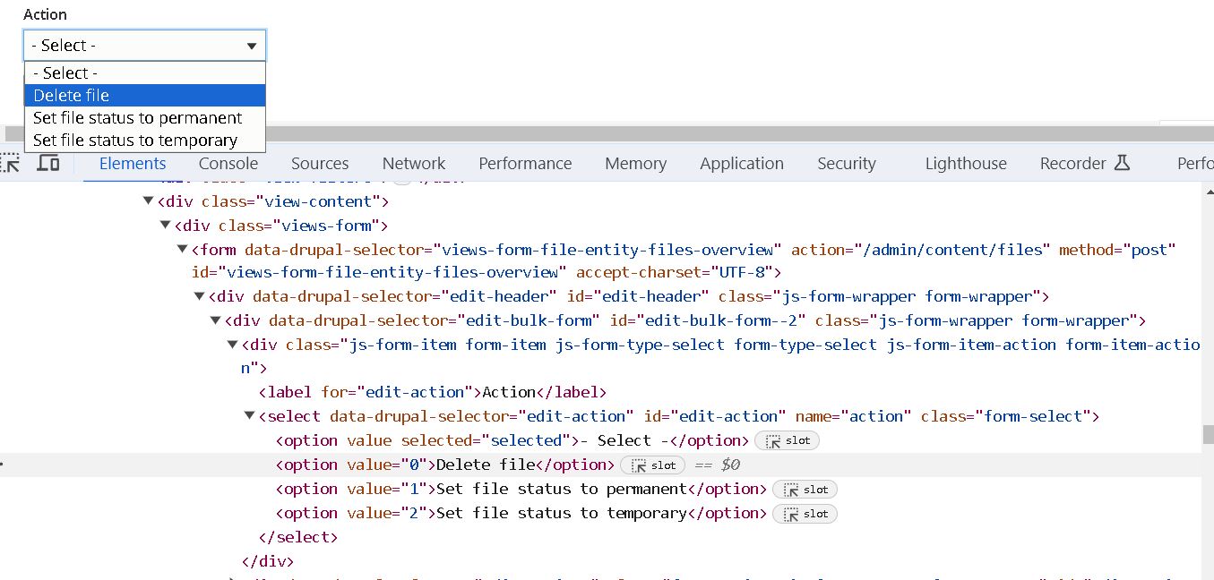 Fixing Empty Records After Drupal 10 Bulk Inserts A PHP Troubleshooting Guide - empty option validation for views bulk form causing issue when Action