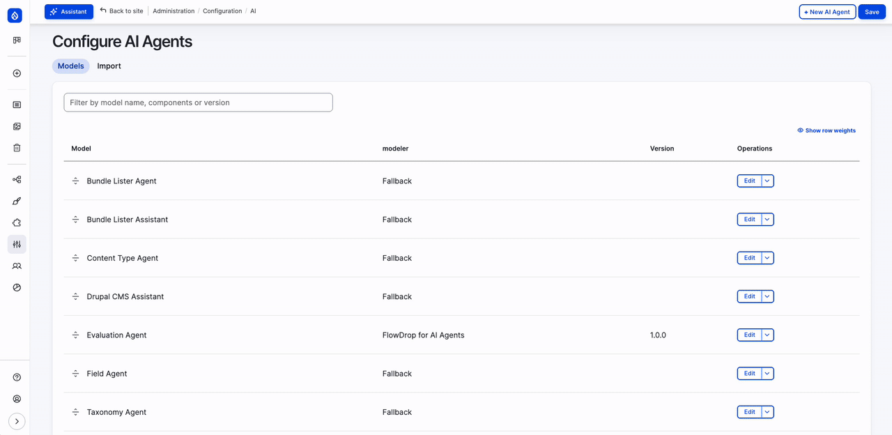 FlowDrop UI Agents Demo