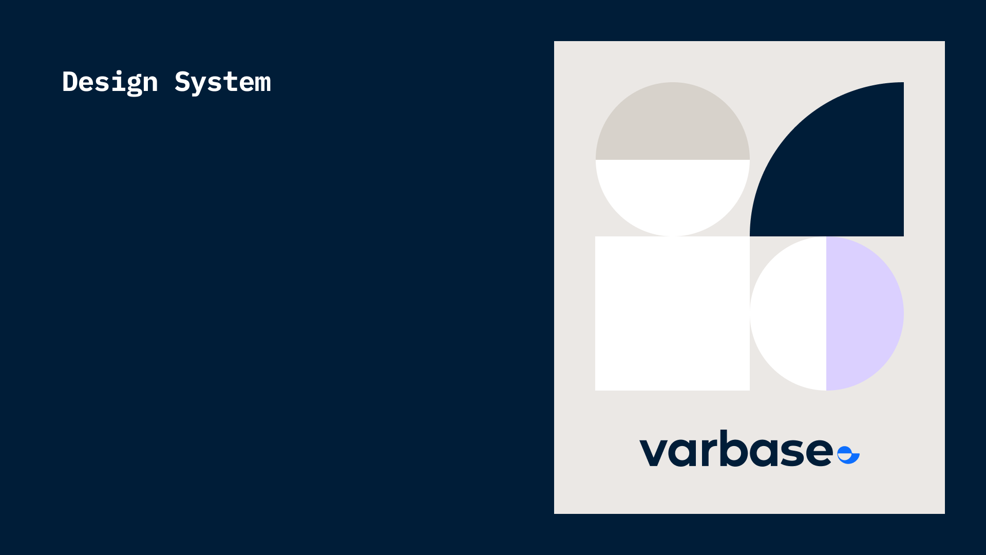 Varbase Design System