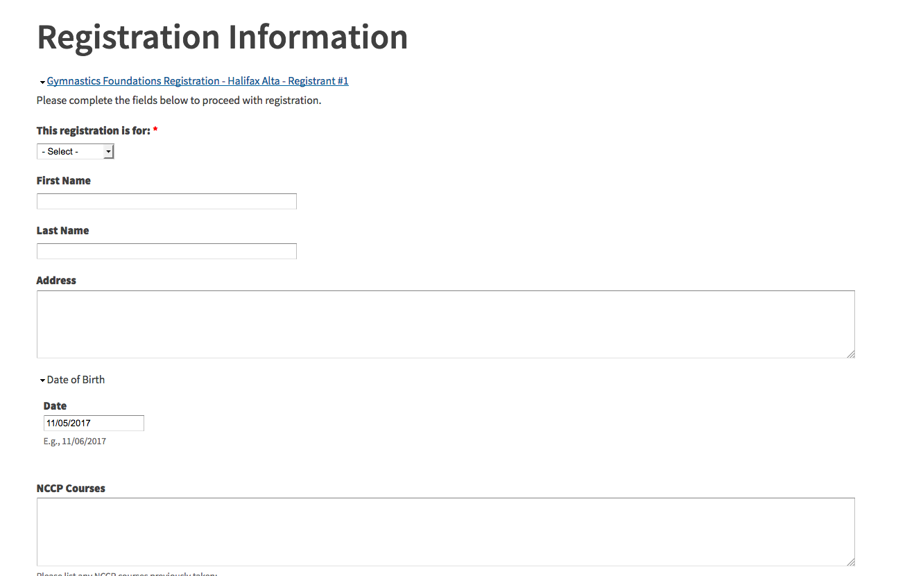 Registration Form Screen Design, Registration Form Layout, Registration Form Screen Design