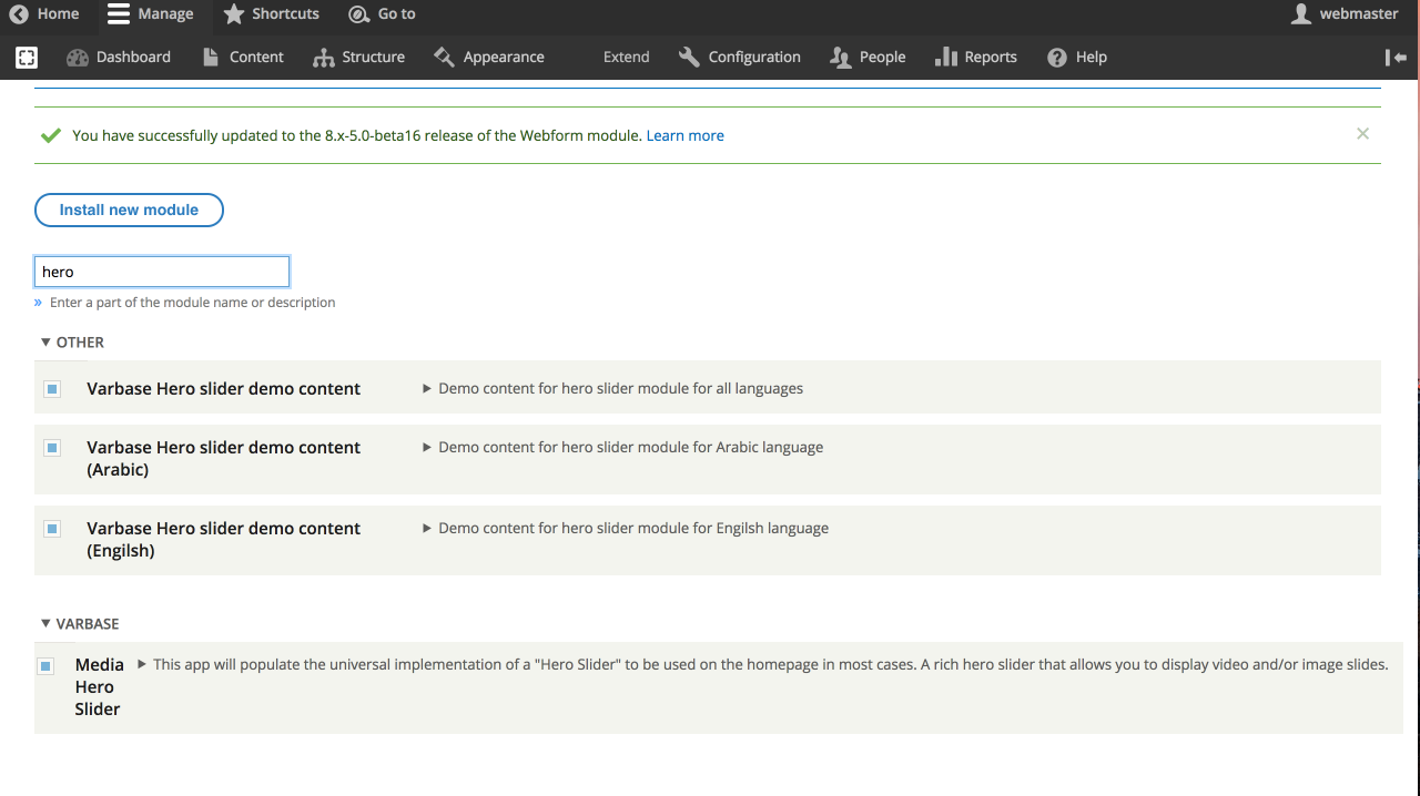 Add Auto Detect And Install Modules Ends With Demo Content And Demo Content Enabledlanguage If Demo Content Is Enabled And Extra Component Module With The Same Name Is Enabled Drupal Org