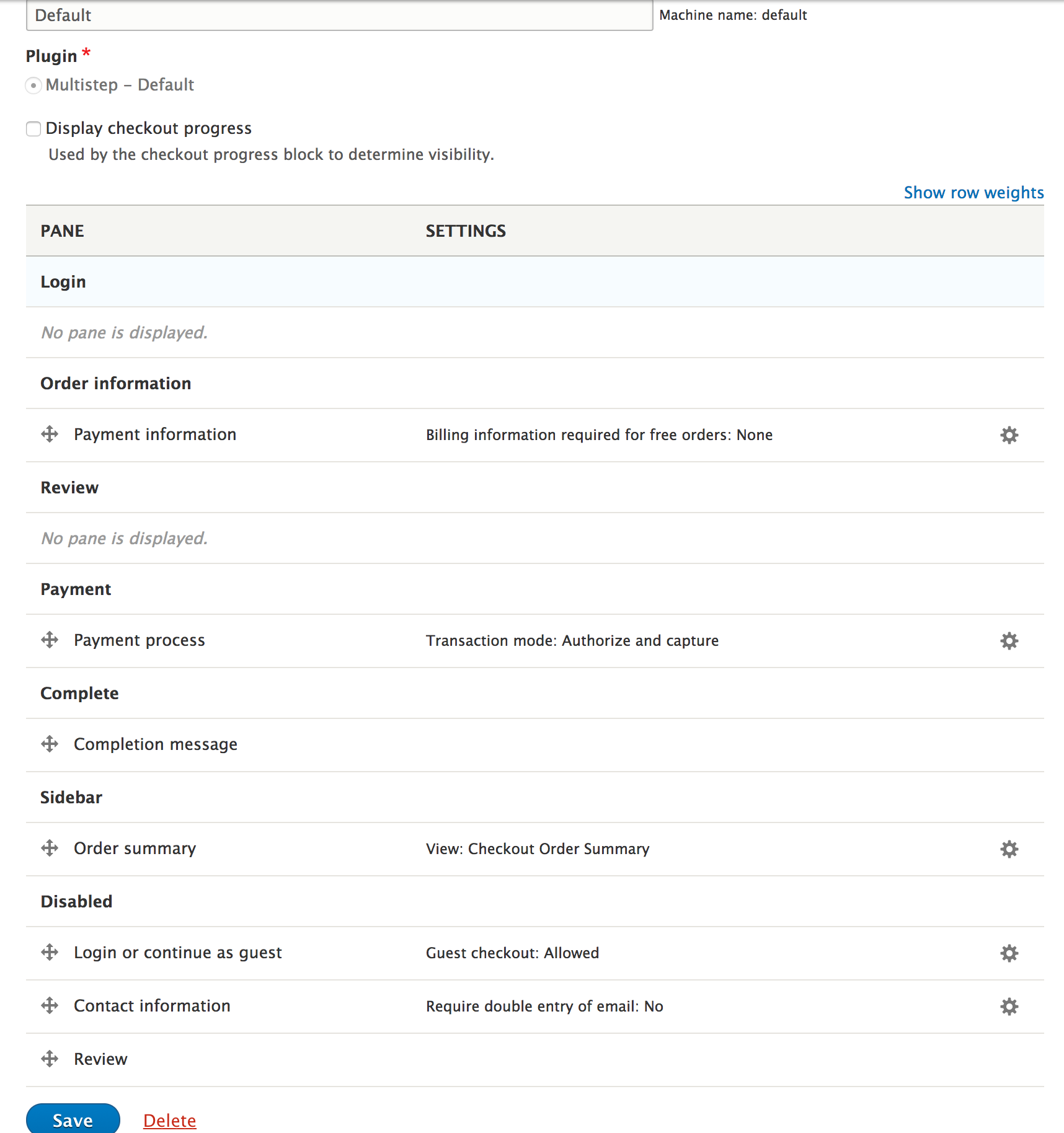 Checkout Order Status Updates  Drupal Commerce documentation