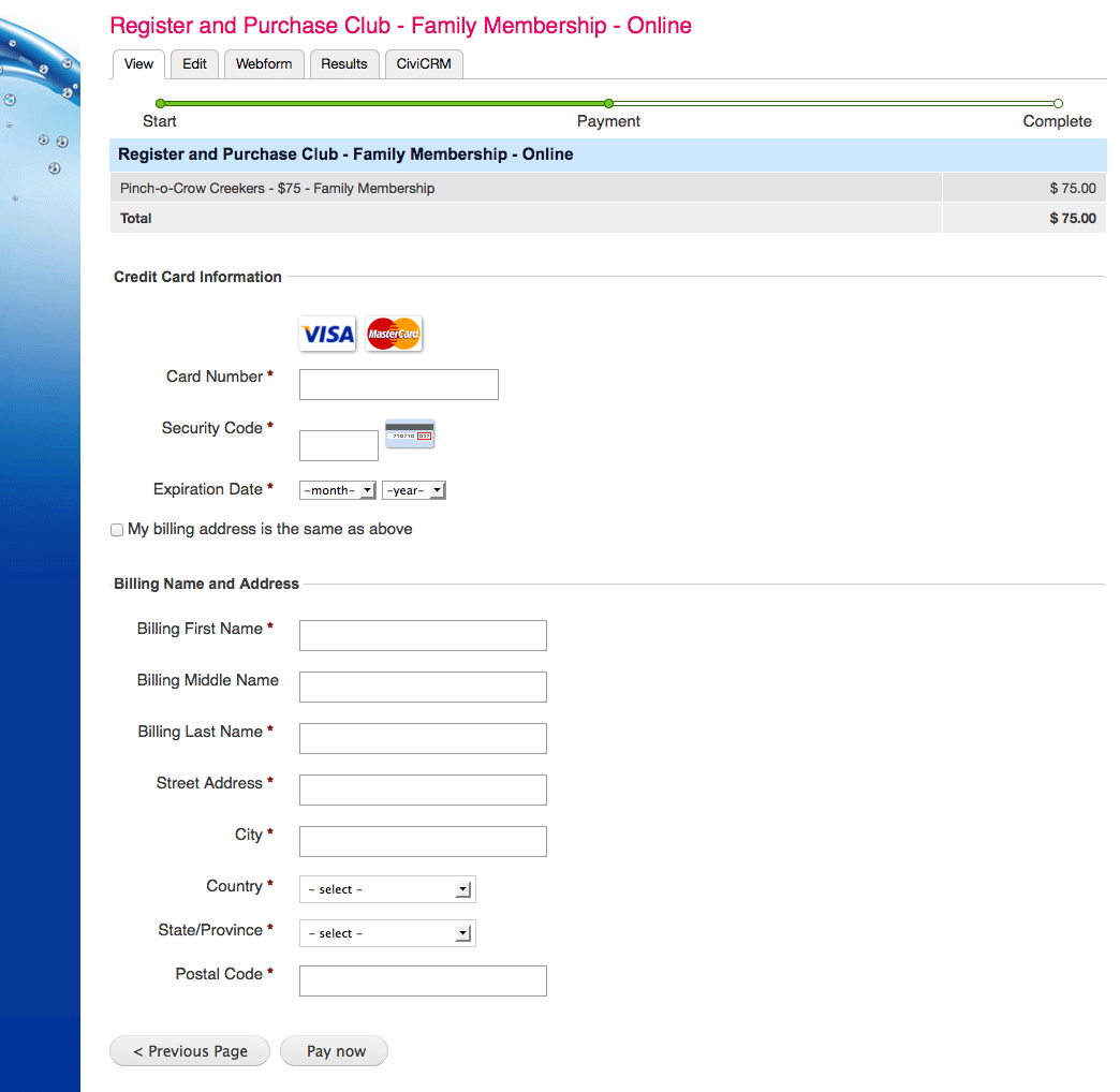 Billng address is the same as above - [#2225989] | Drupal.org