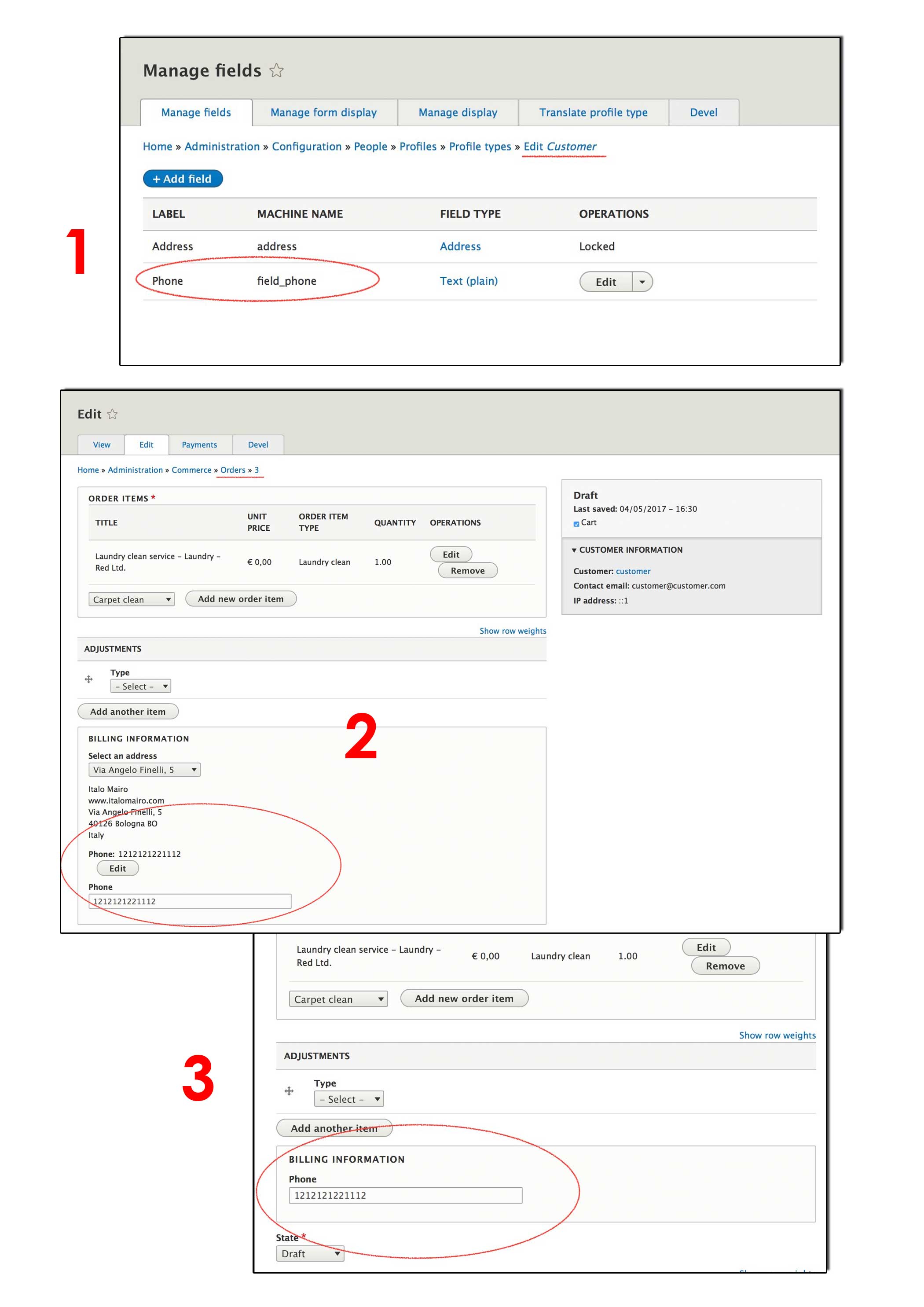 Allow Collecting A Less Detailed Billing Address 122 Drupal Org