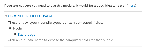 Computed Field