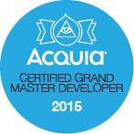 Acquia Certified Grand Master Developer Acquia Certified Grand Master Developer
