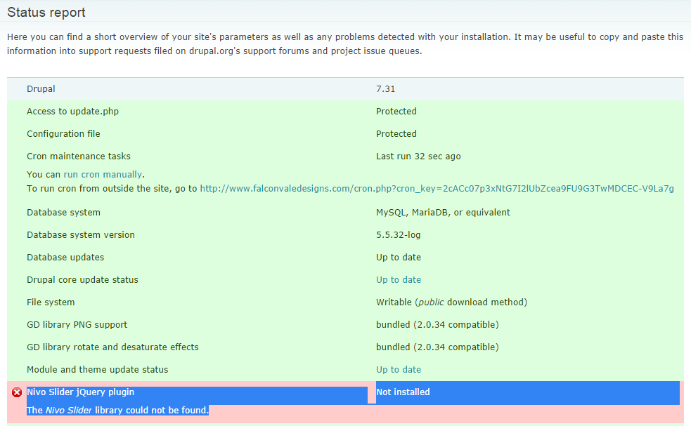 The Version Of The Nivo Slider Library Could Not Be Detected