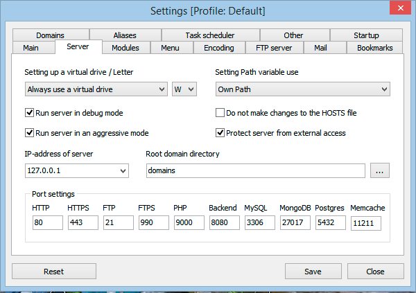 Open server panel 6.0