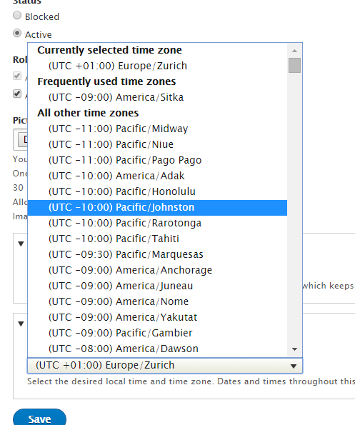 Time Zone changing - SmartUI - Features, discussions, tips, tricks,  questions, problems and feedback