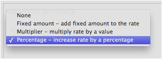 Markup choices