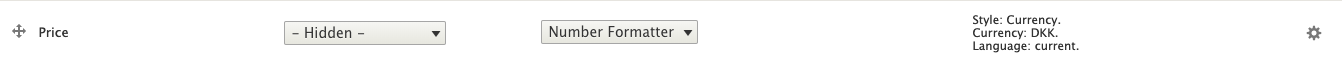 Number Formatter on Mange Display