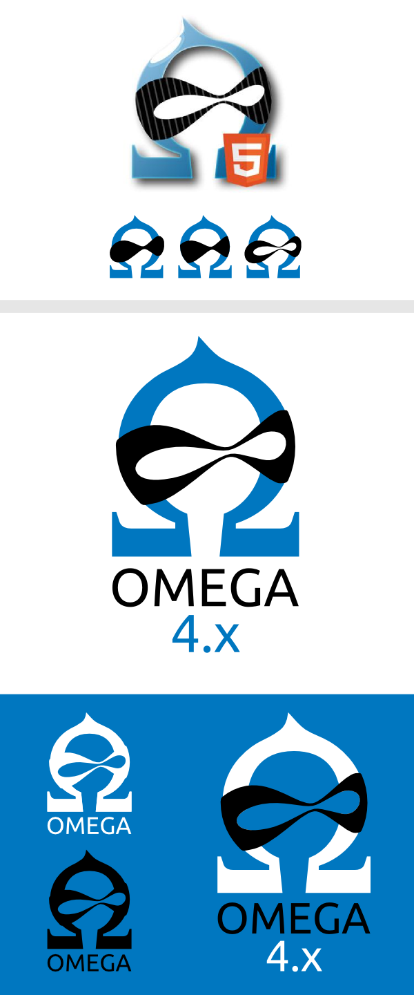 Omega Logo thinking