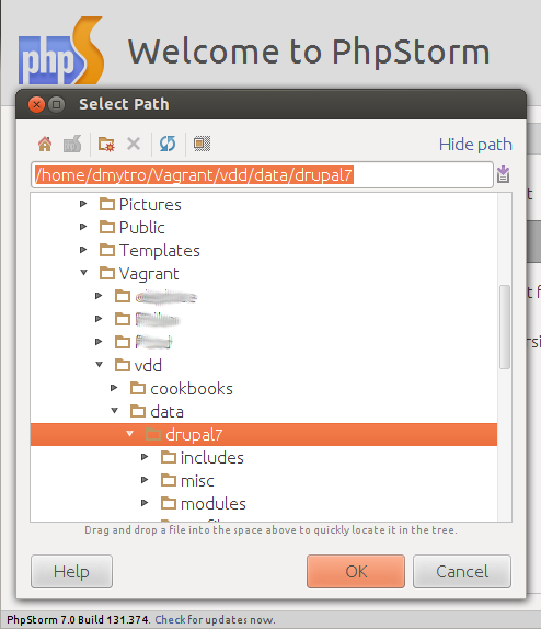 phpstorm drupal