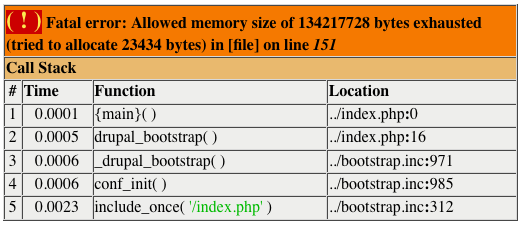 drupal vm installation run out of memory