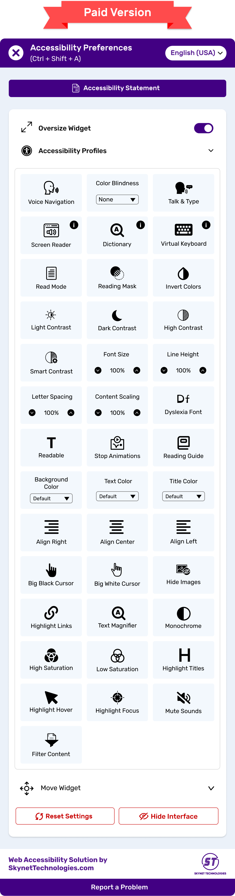 All in One Accessibility For Drupal 10