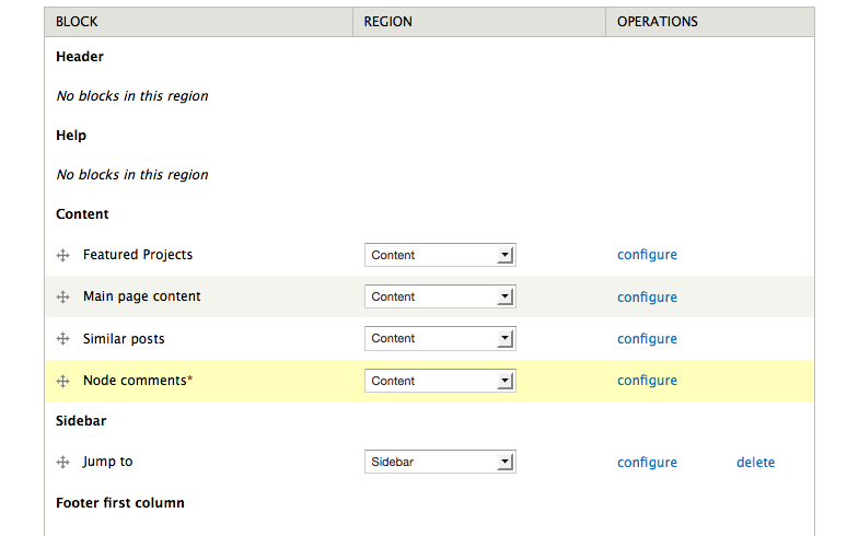 Node comment. Building Custom Blocks with Drupal 7.