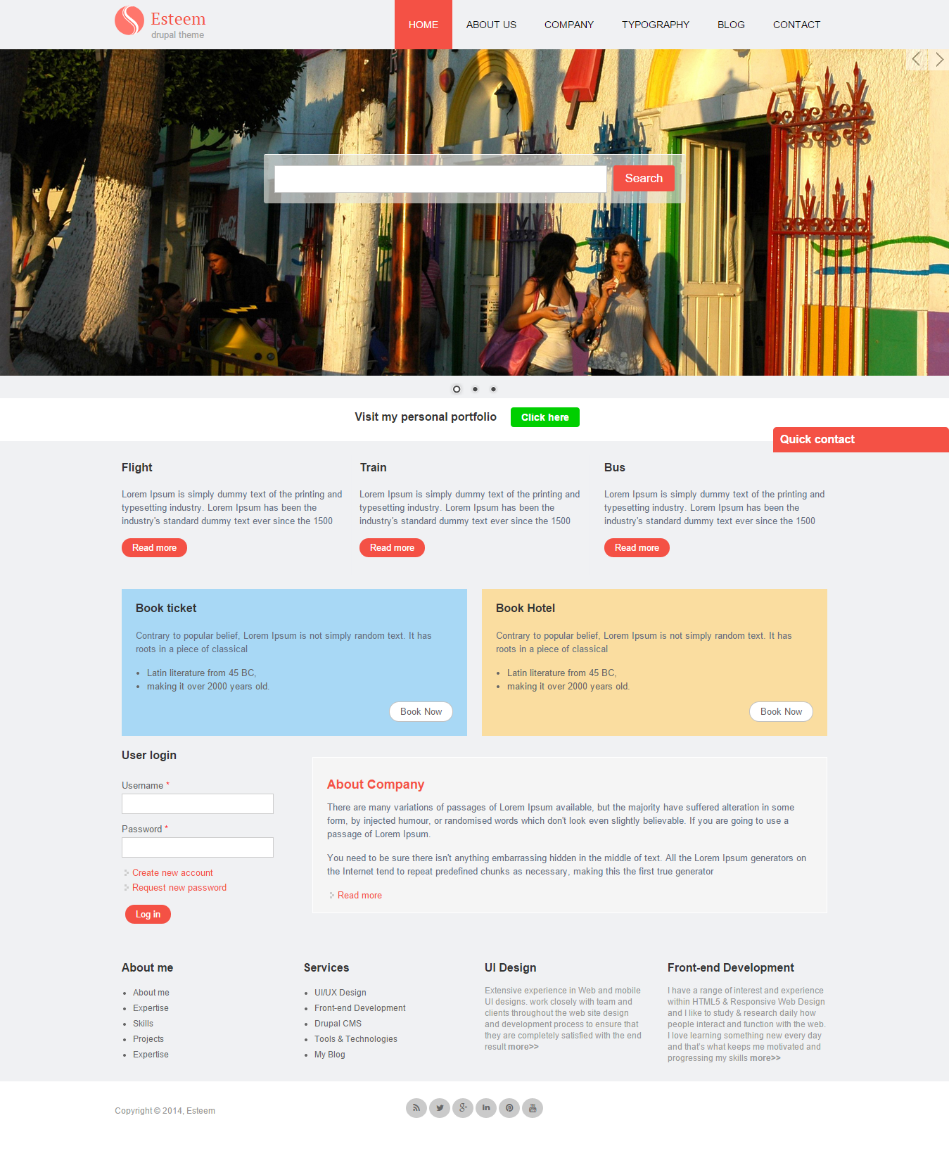 Esteem Responsive Theme | Drupal.org