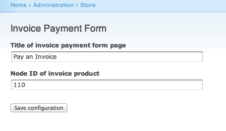 payment form invoice Payment  Drupal.org  Form Invoice Ubercart