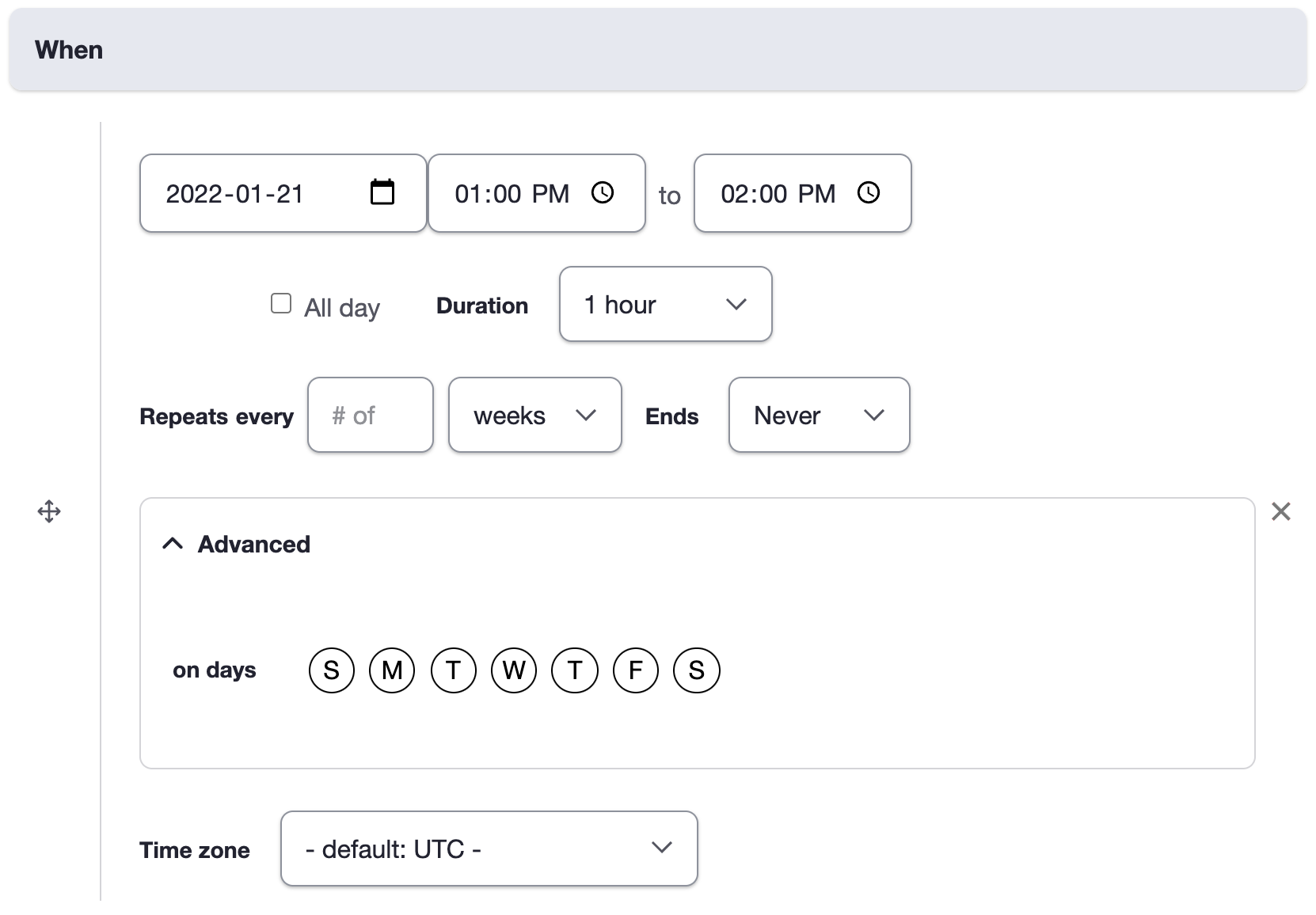 Dating module