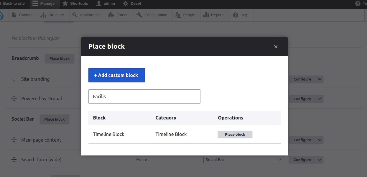 Timeline Block | Drupal.org