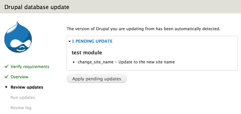drupal update