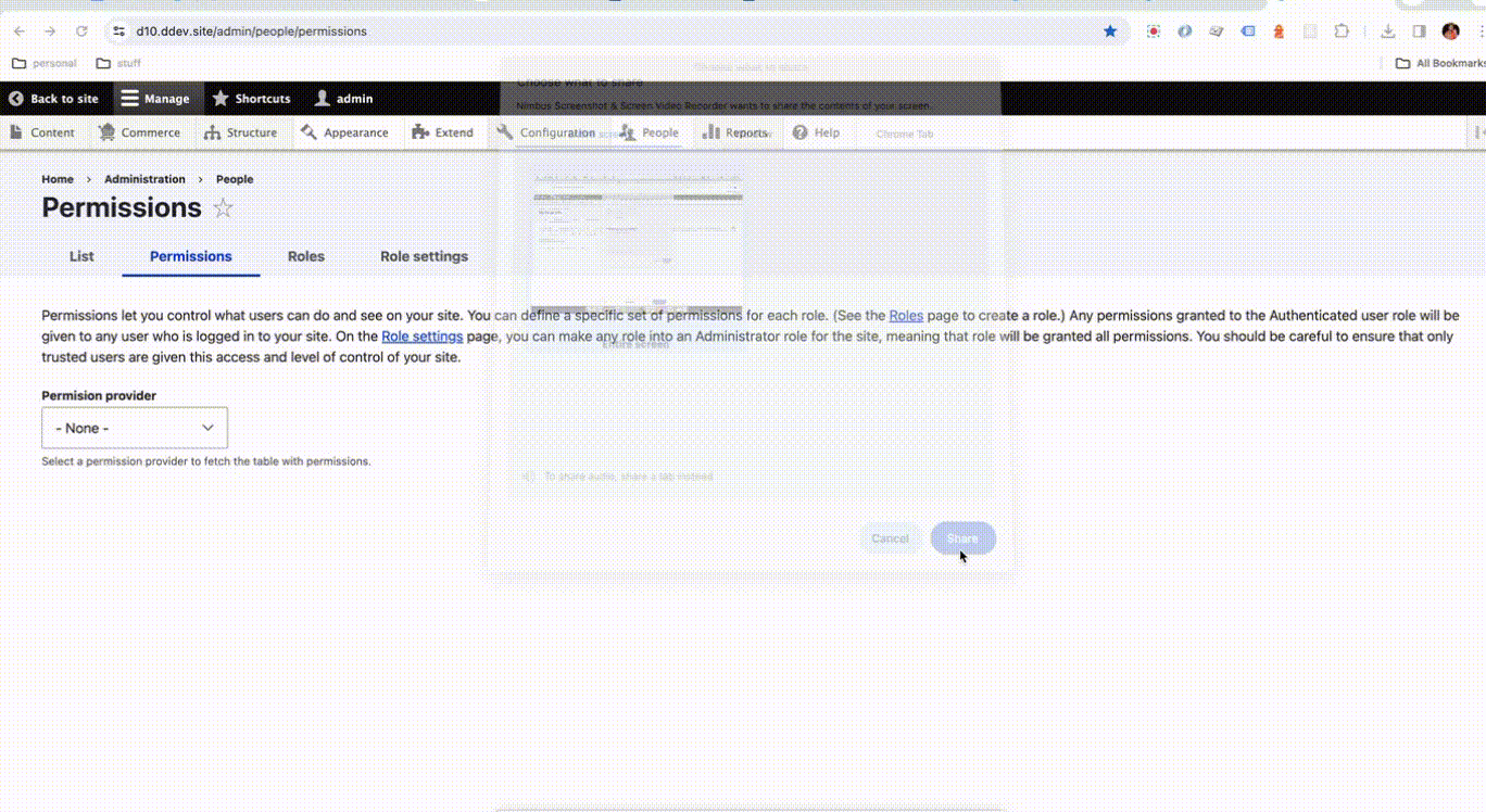 Better Permissions Page Video