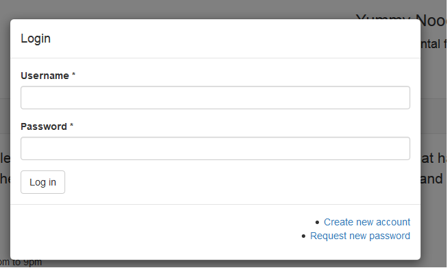 Bootstrap Login Authenticate | Drupal.org