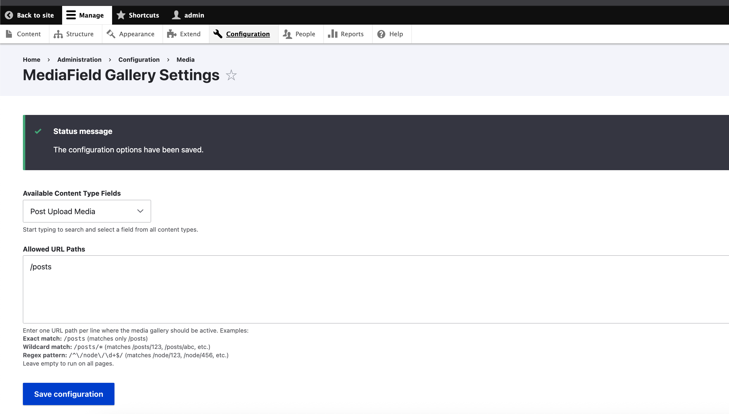 config