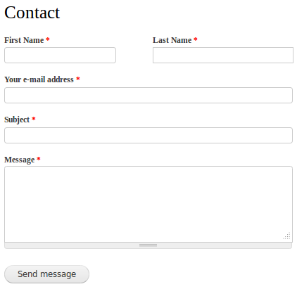 Civicrm Contact Form Integration 