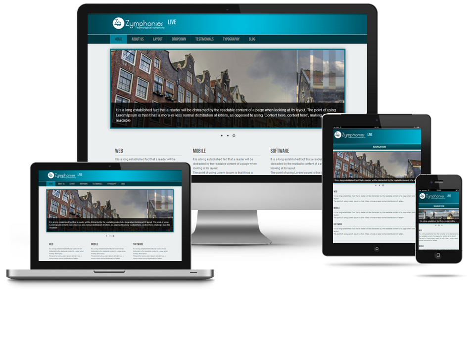 Professional Responsive Theme Drupal