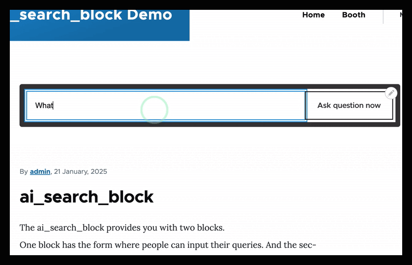 Streaming AI responses