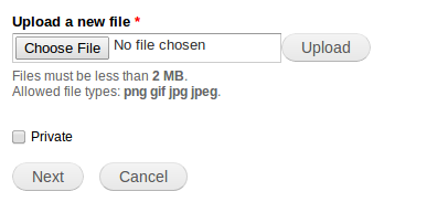 form checkbox post checkbox that file upload adds the This entity a to form allows module