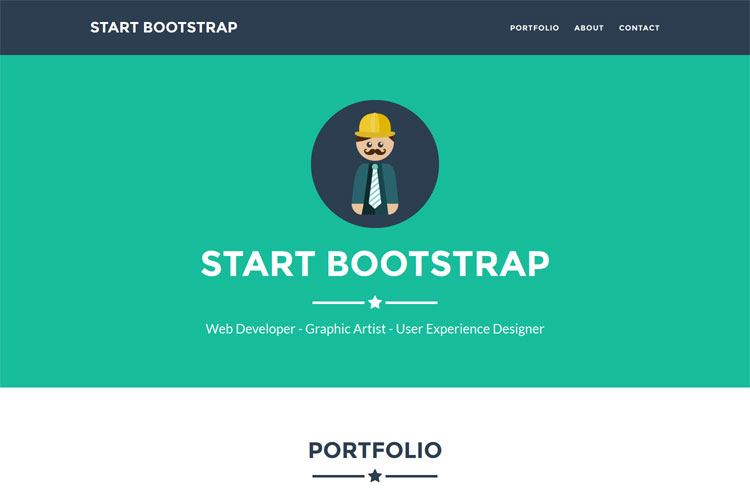 about us page in bootstrap