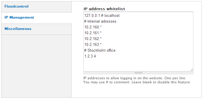 Whitelist example image