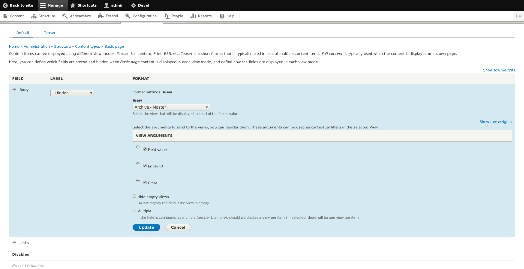 Display contents. Multi Level field Drupal. Drupal 8 limit input Max value from another field value.