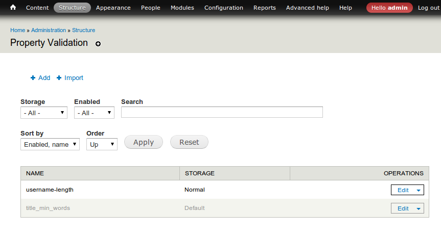 Validating Properties | Drupal.org