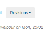 revisions tab