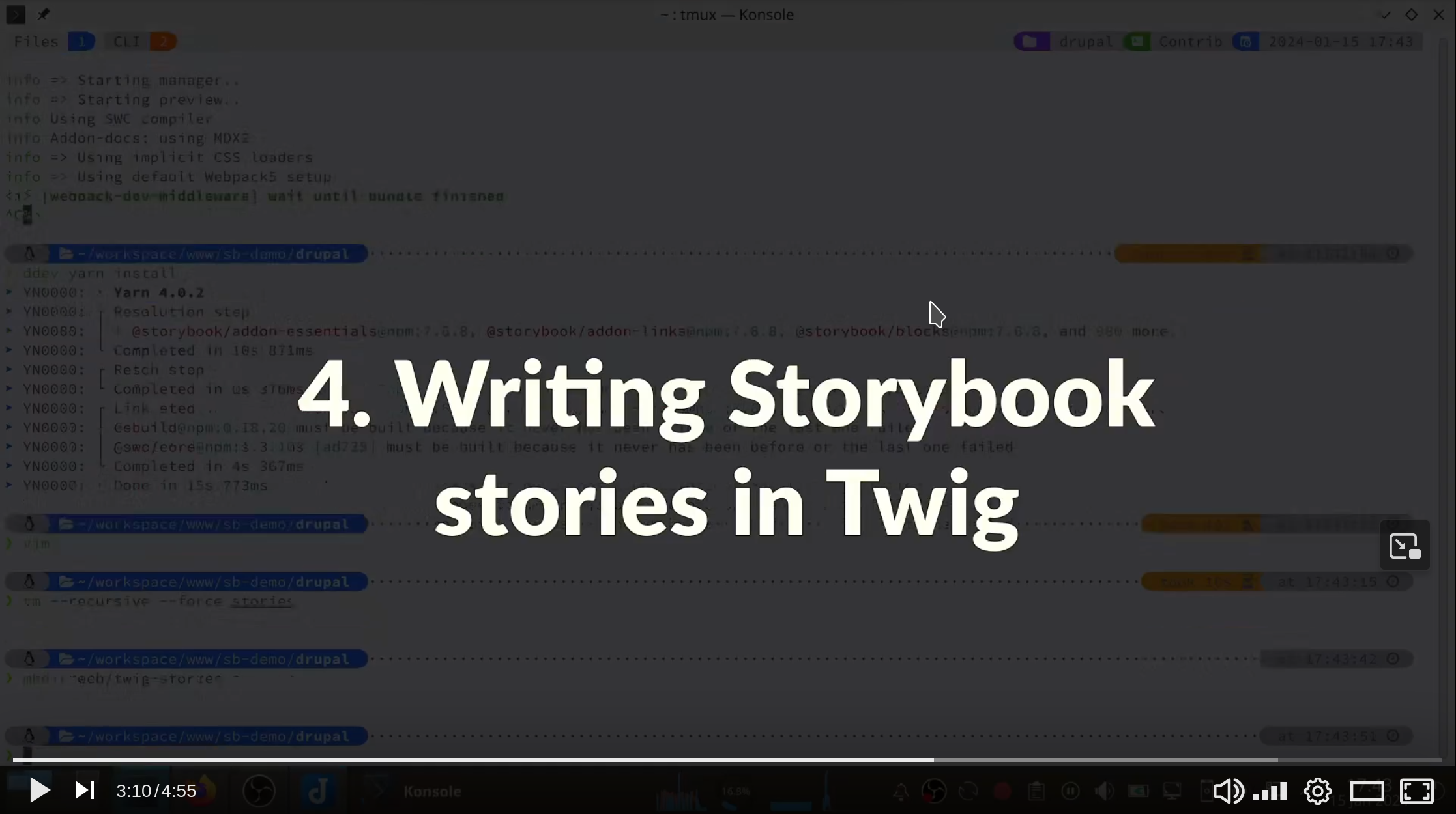 Storybook Video Screenshot