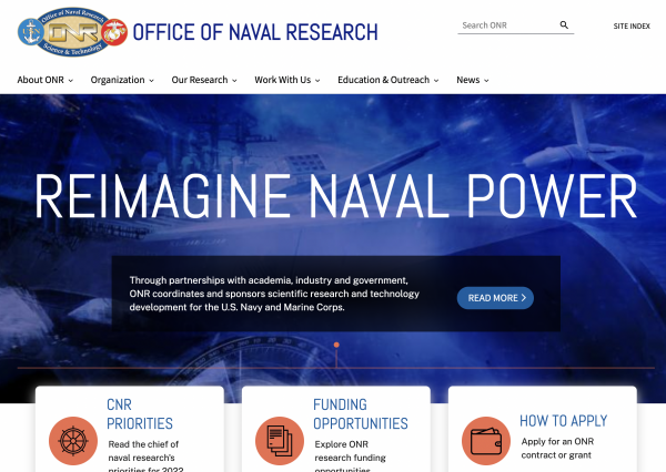 nre.navy.mil homepage