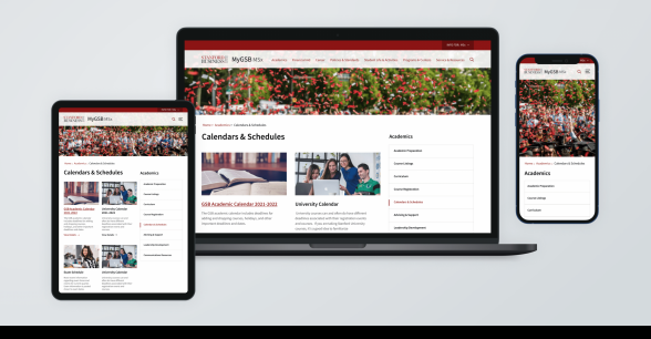 Migration & Design System implementation for Stanford Graduate School of Business